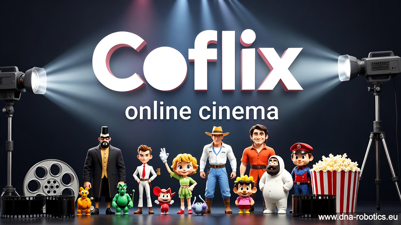 Interface moderne de streaming Coflix sur grand écran